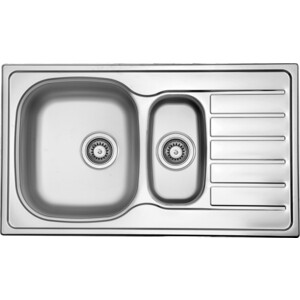 Кухонная мойка TopZero HY 860.500.15 нержавеющая сталь, полированная