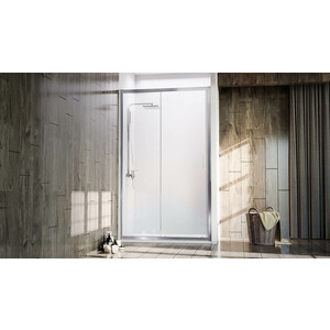 Душевая дверь Veconi Vianno VN-72 140x190 прозрачная, хром (VN72-140-01-C4)