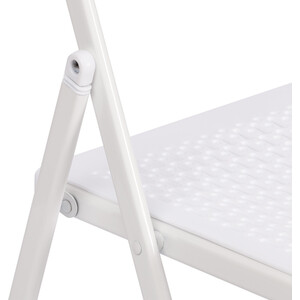 Стул складной TetChair Folder (mod 3016) каркас: металл, сиденье/спинка: пластик 48,5x48x82,5 см white (белый)