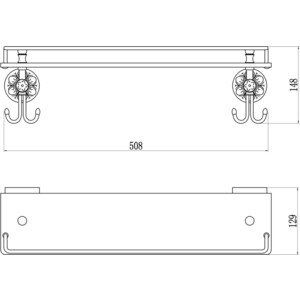 Полка стеклянная Savol серия 58а 60 см, хром (S-005891A), серия 58а 60 см, хром (S-005891A)
Полка стеклянная Savol серия 58а 60 см, хром (S-005891A), серия 58а 60 см, хром (S-005891A)