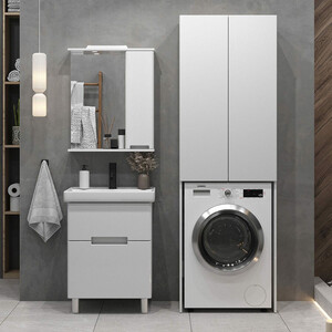 Шкаф для стиральной машины Sanstar 70х40 белый (312.1-3.4.1.)