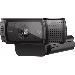 Веб-камера Logitech C920 HD Pro black (2MP, 1920x1080, микрофон, USB 2.0) (960-000998)