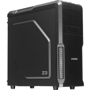 Корпус Zalman Z3 MidiTower black (Zalman Z3) (без блока питания)