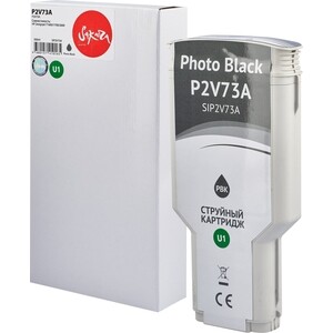 Картридж Sakura P2V73A (№730 Photo Black) для HP, фото-черный, 300 мл.