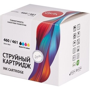 Набор картриджей Sakura 3711C004 (460 Black/ 461 Color) для Canon, мультипак, 15/15 мл., 40, 3711C004 (460 Black/ 461 Color) для Canon, мультипак, 15/15 мл., 40
Набор картриджей Sakura 3711C004 (460 Black/ 461 Color) для Canon, мультипак, 15/15 мл., 40, 3711C004 (460 Black/ 461 Color) для Canon, мультипак, 15/15 мл., 40