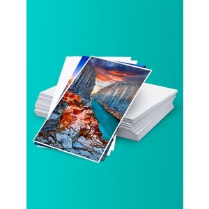 Фотобумага S'OK глянцевая, формат А4, плотность 200г/м2, 50 листов, в мягкой упаковке