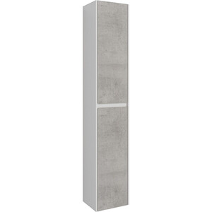фото Пенал lemark combi 35х170 бетон/белый глянец (lm03c35p-beton)