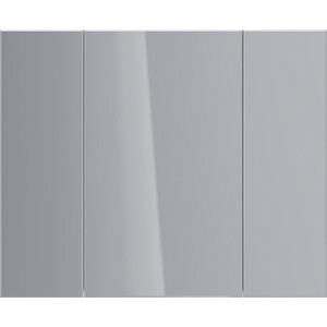 Зеркальный шкаф Lemark Universal 100х80 белый глянец (LM100ZS-U)