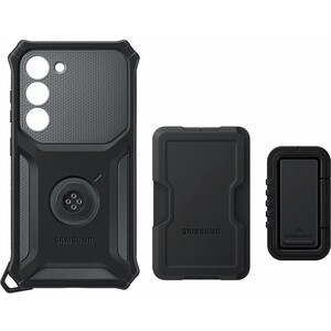 Чехол Samsung для Samsung Galaxy S23 Rugged Gadget Case титан (EF-RS911CBEGRU)