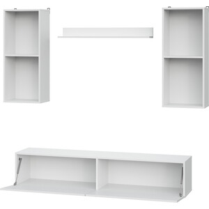 Гостиная SV - мебель МГС 10 Белый текстурный (101816)
