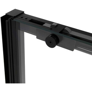 Душевая дверь Vincea Slim Soft 120х200 тонированная, черная (VDS-1SS120CGB)