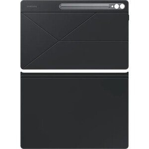 Чехол Samsung для Galaxy Tab S9 Ultra Smart Book Cover полиуретан черный (EF-BX910PBEGRU)