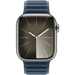 Смарт-часы Apple Watch Series 9 A2978 41мм OLED корп.темная ночь Magnetic Link разм.брасл.: S/M (MR9L3LL/A/MTJ33AM/A)