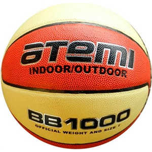Баскетбольный мяч Atemi BB1000, размер 7 (ПУ, 2 панели)