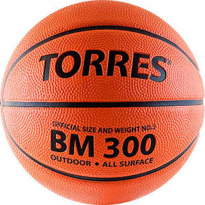 фото Мяч баскетбольный torres bm300 (b00013)