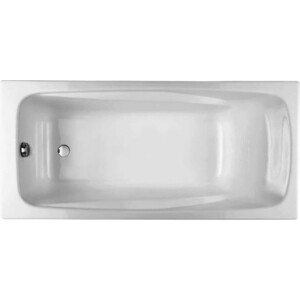Чугунная ванна Jacob Delafon Repos 180x85 без отверстий для ручек (E2904-00)