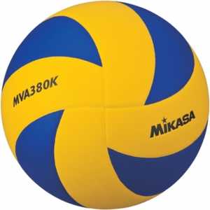 фото Мяч волейбольный mikasa mva380k размер 5 сине-желтый