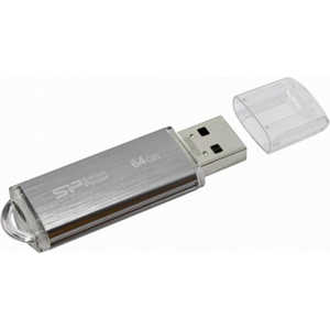 Флеш-диск Silicon Power Ultima II-I Series 64Gb silver (SP064GBUF2M01V1S)