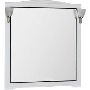 Зеркало Aquanet Луис 100 белый без светильника (173208)