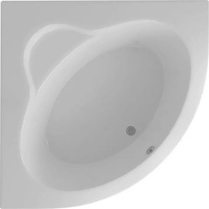 Акриловая ванна Aquatek Калипсо 145х145 фронтальная панель, каркас, слив-перелив (KAL146-0000045)