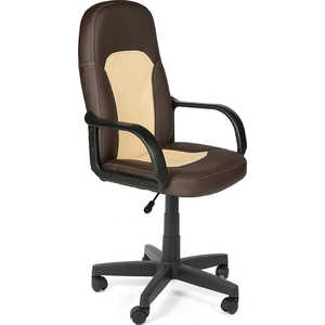 Кресло офисное TetChair PARMA 36-36/36-34 коричневый/бежевый