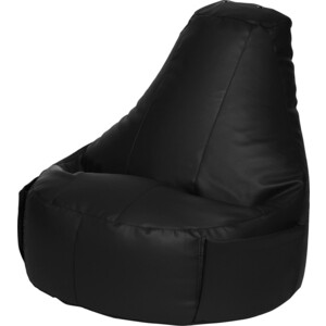 Кресло-мешок DreamBag Comfort black (экокожа)