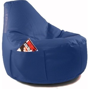 Кресло-мешок DreamBag Comfort indigo (экокожа)