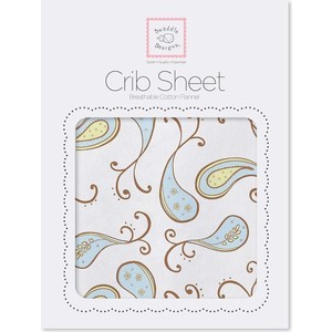 Детская простынь SwaddleDesigns Fitted Crib Sheet Blue Paisley (SD-155PB), Fitted Crib Sheet Blue Paisley (SD-155PB)
Детская простынь SwaddleDesigns Fitted Crib Sheet Blue Paisley (SD-155PB), Fitted Crib Sheet Blue Paisley (SD-155PB)