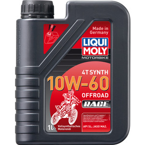 Моторное масло Liqui Moly Motorbike 4T Synth Offroad Race 10W-60 1 л 3053