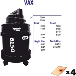 Мешки для пылесоса Topperr VX5 (Vax)