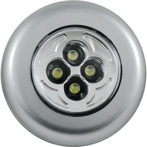 Точечный светильник на батарейках СТАРТ PL-4LED серебро