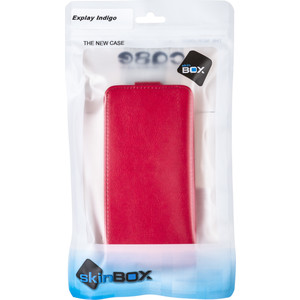 Флип-чехол skinBOX для Explay Indigo Red (T-F-Ei)