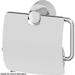 Держатель туалетной бумаги FBS Vizovice с крышкой, хром (VIZ 055)