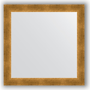 Зеркало в багетной раме Evoform Definite 64x64 см, травленое золото 59 мм (BY 0616)