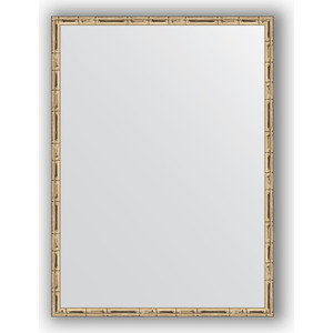 Зеркало в багетной раме поворотное Evoform Definite 57x77 см, серебряный бамбук 24 мм (BY 0642)