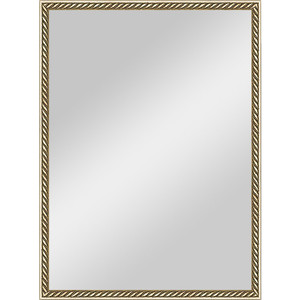 Зеркало в багетной раме поворотное Evoform Definite 58x78 см, витая латунь 26 мм (BY 0651)