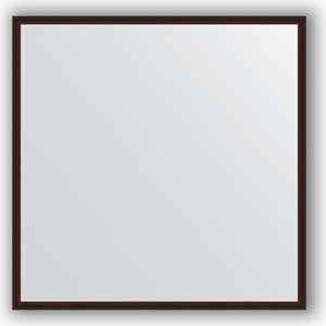 Зеркало в багетной раме Evoform Definite 68x68 см, махагон 22 мм (BY 0655)