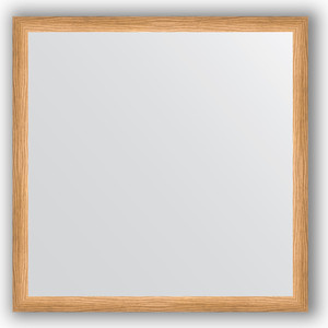 Зеркало в багетной раме Evoform Definite 70x70 см, клен 37 мм (BY 0663)