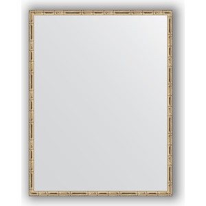 Зеркало в багетной раме поворотное Evoform Definite 67x87 см, серебряный бамбук 24 мм (BY 0677)
