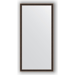 Зеркало в багетной раме поворотное Evoform Definite 48x98 см, витой махагон 28 мм (BY 0693)