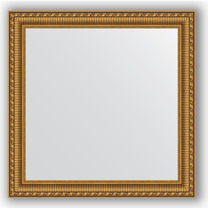 Зеркало в багетной раме Evoform Definite 64x64 см, золотой акведук 61 мм (BY 0783)