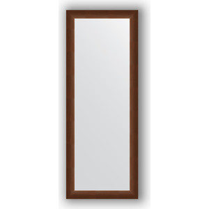 Зеркало в багетной раме поворотное Evoform Definite 56x146 см, орех 65 мм (BY 1074)