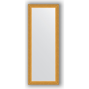 Зеркало в багетной раме поворотное Evoform Definite 56x146 см, состаренное золото 67 мм (BY 1076)