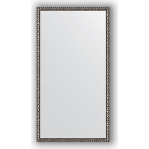 Зеркало в багетной раме поворотное Evoform Definite 70x130 см, черненое серебро 38 мм (BY 1093)