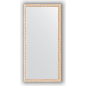 Зеркало в багетной раме поворотное Evoform Definite 74x154 см, беленый дуб 57 мм (BY 1116)