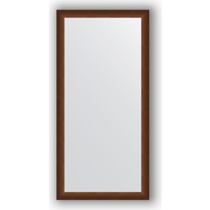 Зеркало в багетной раме поворотное Evoform Definite 76x156 см, орех 65 мм (BY 1119)