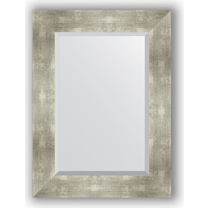 Зеркало с фацетом в багетной раме поворотное Evoform Exclusive 56x76 см, алюминий 90 мм (BY 1130)