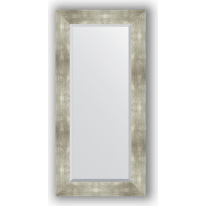 фото Зеркало с фацетом в багетной раме поворотное evoform exclusive 56x116 см, алюминий 90 мм (by 1150)