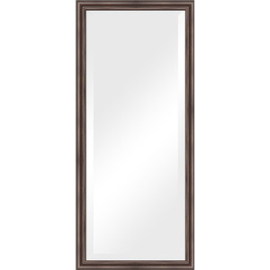 Зеркало с фацетом в багетной раме поворотное Evoform Exclusive 71x161 см, палисандр 62 мм (BY 1204)