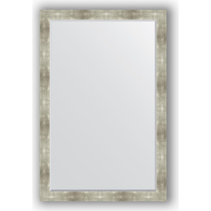 фото Зеркало с фацетом в багетной раме поворотное evoform exclusive 116x176 см, алюминий 90 мм (by 1220)